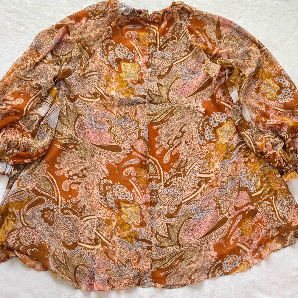 HOUSE OF HARLOW 1960 A-Line Chiffon Bobo Trapeze Swing Mini Dress—NWT—XS - Picture 12 of 16